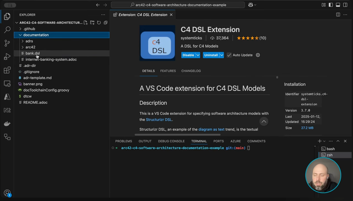 Creating a modern Software Architecture Documentation – Step-by-Step Video Tutorial